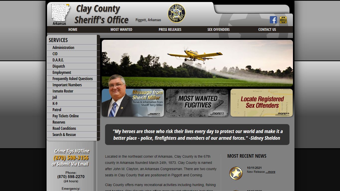 Clay County Sheriff's Office | Piggott, AR